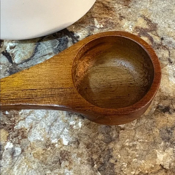 OUT OF STOCK Hearth & Hand Coffee Canister with Brown Lid and scoop - Picture 8 of 12